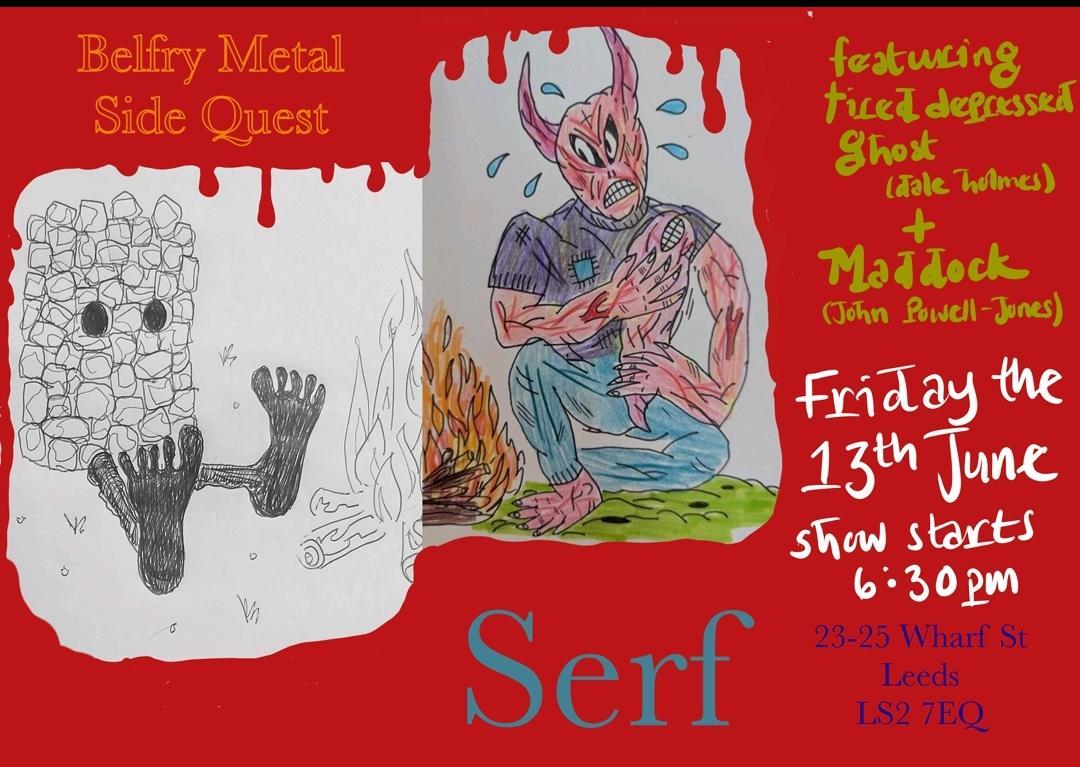 Dale Holmes event Friday 13th 6.30pm onwards